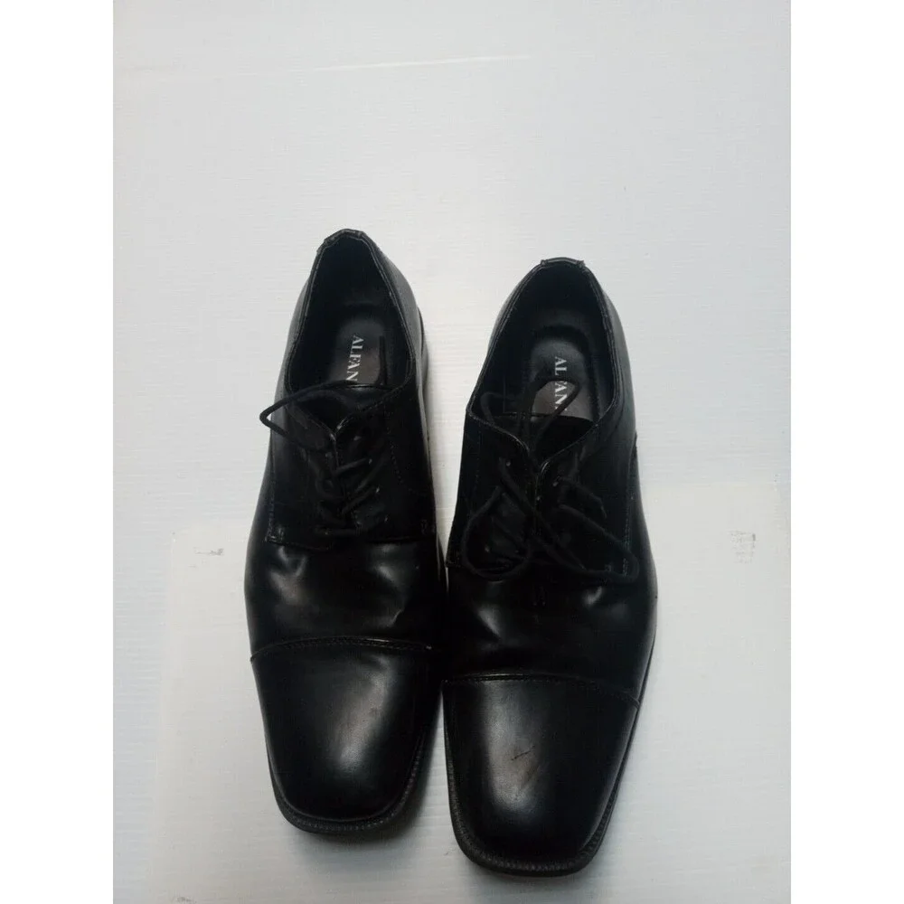 Alfani Men's Andrew Black Lace Up Derby Dress Shoes Size 13m
